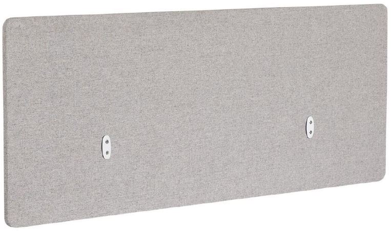 PULSE PET PRIVACY SCREEN SINGLE SIDED W1480 X H610MM FOR 1500MM DESK LIGHT GREY