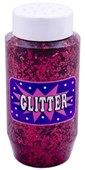GLITTER CONFETTI 250ML RED