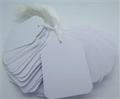 APLI STRUNG TICKETS 50 X 70MM WHITE BUNDLE 100