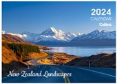 COLLINS ROSEBANK WALL CALENDAR W300 X L210MM NEW ZEALAND LANDSCAPES EVEN YEAR
