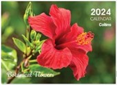 COLLINS ROSEBANK WALL CALENDAR W300 X L210MM BOTANICAL FLOWERS EVEN YEAR