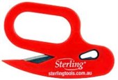 STERLING CUTTER KNIFE SAFE SMALL RED