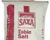 SALT PLAIN SAXA CATERING PACK 125KG