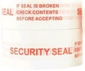 POMONA MESSAGE TAPE S109 SECURITY SEAL W48MM X 100M