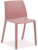 DORA VISITOR CAFE CHAIR STACKABLE POWDER