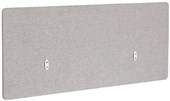 PULSE PET PRIVACY SCREEN SINGLE SIDED W1480 X H610MM FOR 1500MM DESK LIGHT GREY