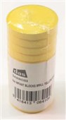 DAS TEMPERA PAINT DISC S2 W57 X H19MM BRILLIANT YELLOW PACK 6