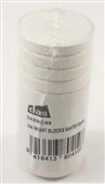 DAS TEMPERA PAINT DISC S2 W57 X H19MM WHITE PACK 6