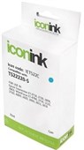 ICON T522 EPSON COMPATIBLE INK BOTTLE CYAN