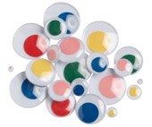 DAS MOVING EYES ASSORTED COLOURS AND SIZES PACK 100