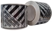 POMONA PRINTED PET LABEL 96 X 100MM MISCELLANEOUS DANGEROUS GOODS 9 ROLL 500