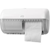 TORK T4 TOILET TISSUE DISPENSER CONVENTIONAL TWIN ROLL WHITE