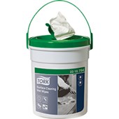 TORK 2316794 SURFACE CLEANING WET WIPES 1 PLY BUCKET 72 WIPES