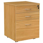 KNIGHT ERGOPLAN MOBILE 2 DRAWER 1 FILE LOCKABLE W466 X D460 X H630MM TAWA