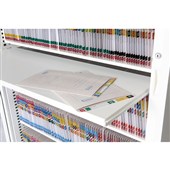 OPD TAMBOUR ACCESSORY ROLL OUT WORK TOP TO FIT W1200MM WHITE