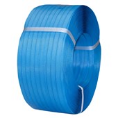 HAND STRAPPING POLYPROPYLENE W19MM X L1000M BREAKING STRAIN 200KG BLUE