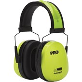 PROCHOICE PYTHON EARMUFFS EMPYTS SLIMLINE CLASS 5 YELLOW