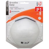 ESKO RESPIRATOR P1 NON VALVED BLISTER WHITE PACK 3