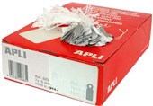 APLI STRUNG TICKETS 18 X 29MM WHITE BOX 1000