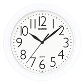 CASIO CLOCK IQ01S7 ROUND WHITE