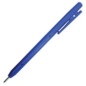 DETECTAMARK METAL DETECTABLE BALLPOINT PEN CLIP BLUE PACK 50