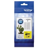 BROTHER LC436XLY INK CARTRIDGE HIGH YIELD YELLOW