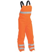 BISON STAMINA BIB TROUSER ORANGE 4XL