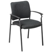 EDEN POLO VISITOR CHAIR WITH ARMS KEYLARGO FABRIC UPHOLSTERY