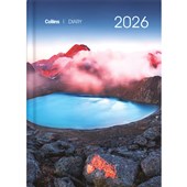 COLLINS DIARY A51 NZ MAJESTIC LANDSCAPES A5 ASSORTED COLOURS EVEN YEAR