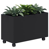 RAPID MOBILE PLANTER INCLUDING SHORT PLANTS L900 X H600 BLACK