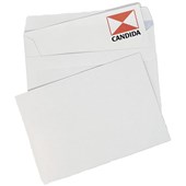 CANDIDA ENVELOPE WINDOW SELF SEAL C6 H114 X L162MM WHITE BOX 500