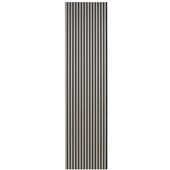 SONIK ACOUSTIC SLATWALL PANEL 2400X600MM GREY OAK