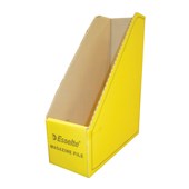 ESSELTE MAGAZINE FILE CARDBOARD W100 X L270 X H333MM YELLOW