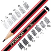 STAEDTLER 110 TRADITION PENCIL 3B