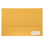 MARBIG POLYPICK DOCUMENT WALLET FOOLSCAP YELLOW