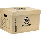 FM ARCHIVE BOX UP TO 25KG W425 X H275 X D330MM KRAFT