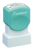 XSTAMPER N04 CUSTOM MADE STAMP W27 X L13MM RED