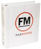 FM INSERT RINGBINDER POLYPROPYLENE 4D 50MM A4 WHITE