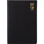 OPD DIARY A52 BLACK 2 DAYS PER PAGE ODD YEAR