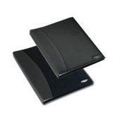 REXEL SOFT TOUCH SMOOTH DISPLAY BOOK 36 POCKET A4 BLACK