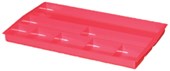 ITALPLAST DRAWER TIDY 8 COMPARTMENT WATERMELON