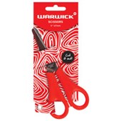 WARWICK SCISSORS GRADUATED 127MM RED