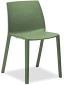 CHAIRSOLUTIONS DORA VISITOR CHAIR STACKABLE 4 LEG SWAMP