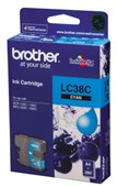 BROTHER LC38C INK CARTRIDGE CYAN