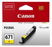 CANON CLI671 INK CARTRIDGE YELLOW