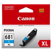 CANON INK CARTRIDGE CLI681XLC HIGH YIELD CYAN