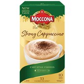 MOCCONA CLASSIC INSTANT COFFEE STRONG 132G CAPPUCCINO BOX 10