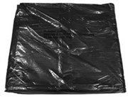 COVERIS RUBBISH BAG 120L W900 X H1200MM BLACK PACK 50