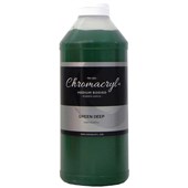 CHROMACRYL STUDENTS ACRYLIC PAINT 1L DEEP GREEN