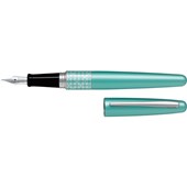 PILOT MR3 FOUNTAIN PEN MEDIUM TIP METALLIC AQUA BLUE